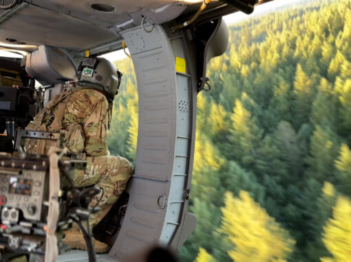 Behind the scenes of the Washington Army National Guard shoot