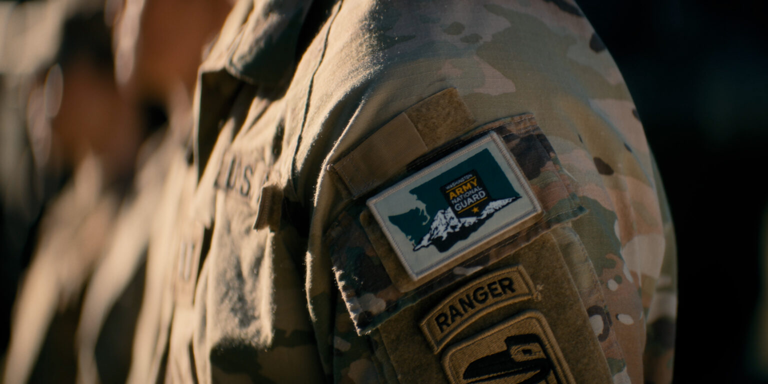 Frame 13 from the Washington Army National Guard campaign