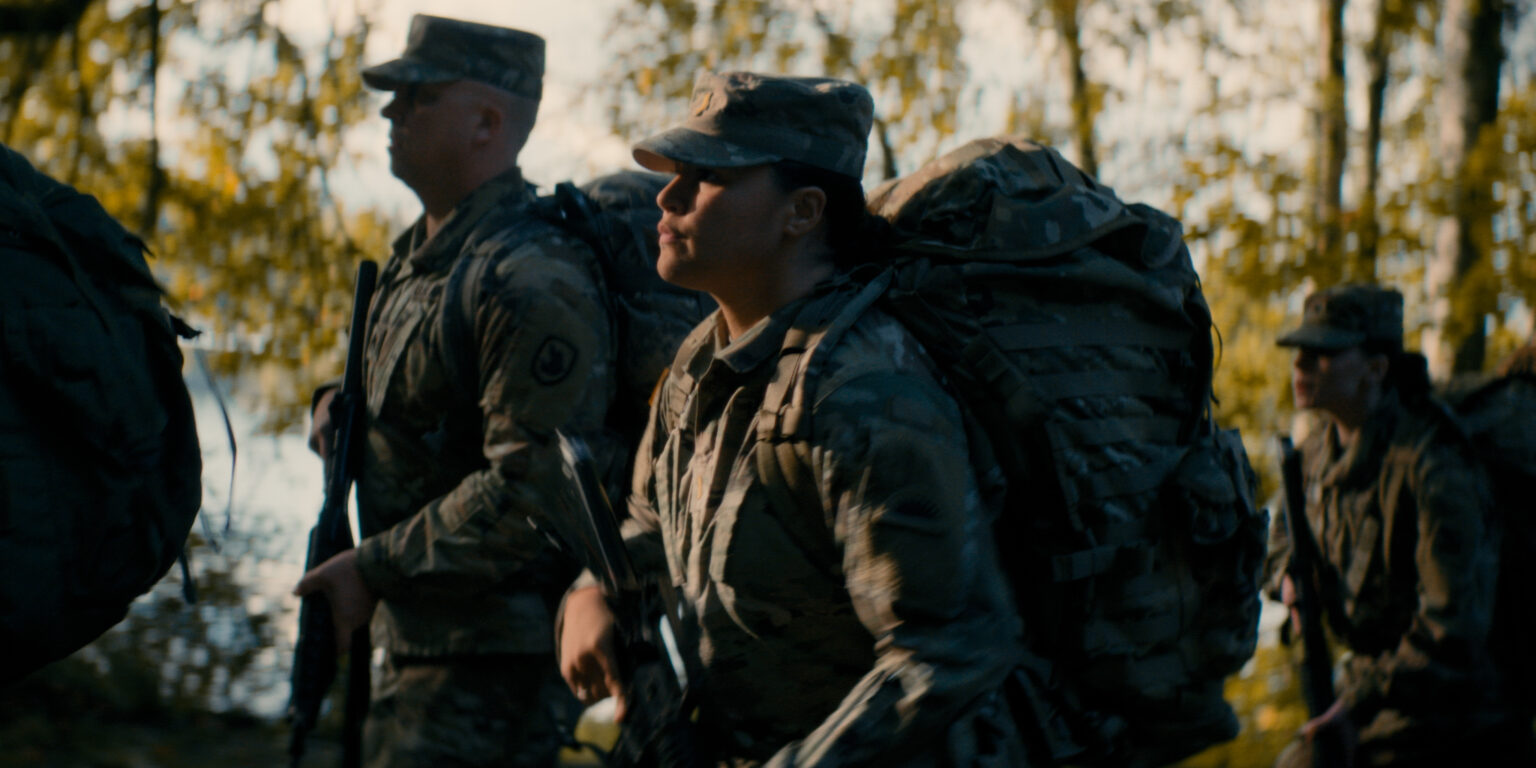 Frame 3 from the Washington Army National Guard campaign