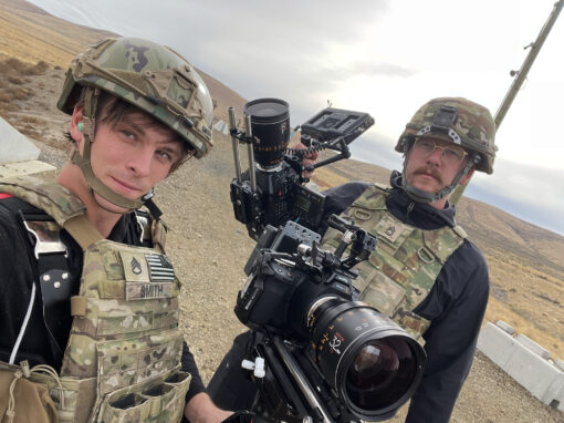Behind the scenes of the Washington Army National Guard shoot